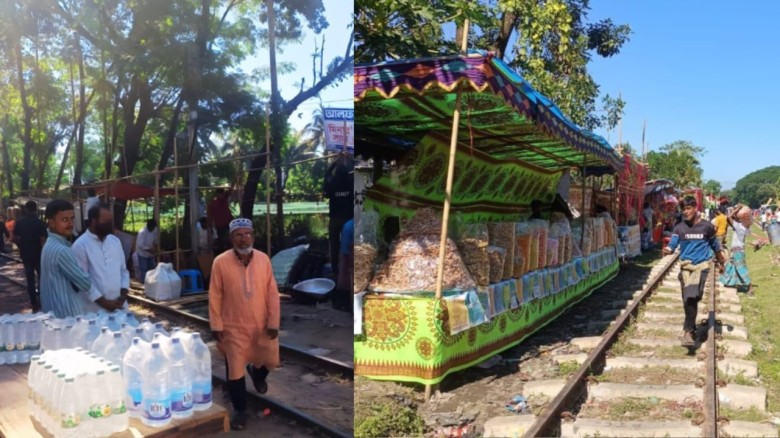 পটিয়া রেললাইনে ঝুঁকিপূর্ণ দোকান বসানোর অভিযোগ...