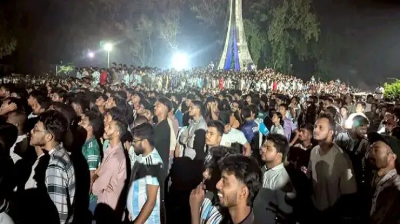 আর্জেন্টিনার জয়ে চবিতে সমর্থকদের উল্লাস