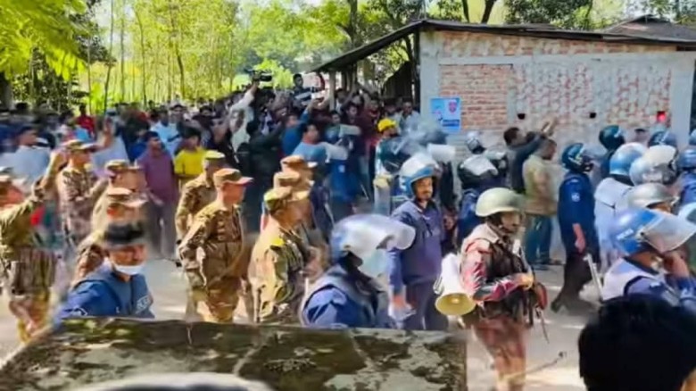 লামায় অবৈধ ইটভাটা উচ্ছেদে ফের অভিযানে বাঁধা,পুলিশ,বিজিবি সহ 