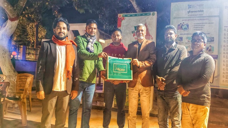 ৩৮ ব্যাটালিয়ন সার্কেল এডজুট্যান্ট মোঃ আরিফ ইসলামের বিদায় লংগ