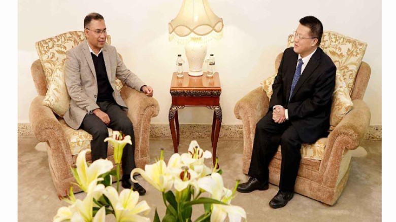 তারেক রহমানের সঙ্গে চীনা রাষ্ট্রদূতের বৈঠক
