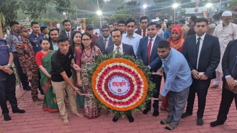 খাগড়াছড়িতে যথাযোগ্য মর্যাদায় মহান স্বাধীনতা ও জাতীয় দিবস উদয