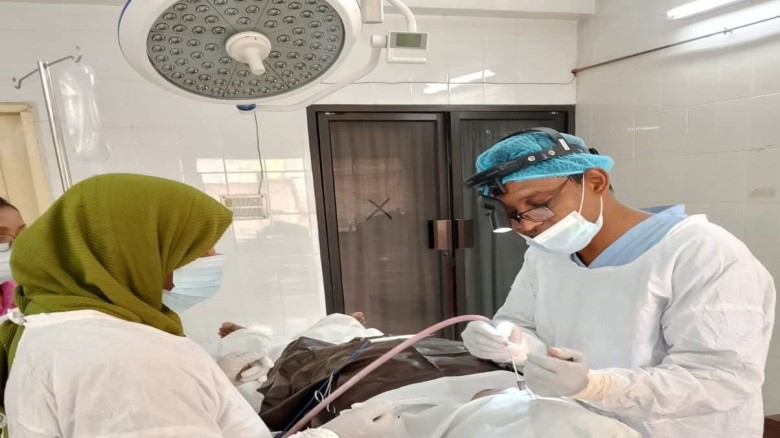 বোয়ালখালীতে বিনামূল্যে ইএনটি মেজর সার্জারি সম্পন্ন