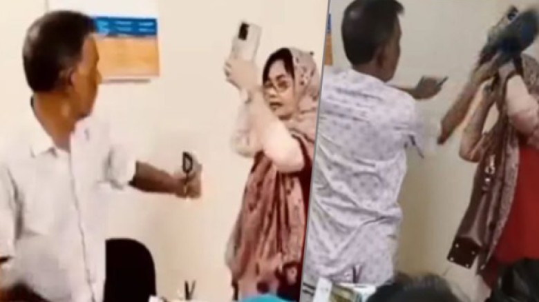 কলেজ শিক্ষিকাকে জুতা দিয়ে পেটানো বিএনপি নেতা বহিষ্কার