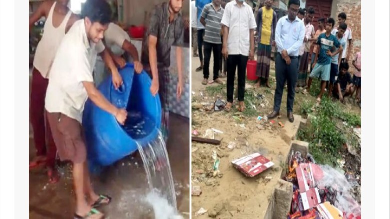সাতকানিয়ায় অস্বাস্থ্যকর পরিবেশে আইসক্রিম উৎপাদন, ২ লাখ টাকা 