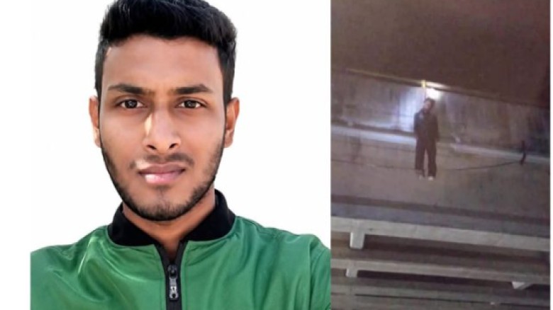 ফ্লাইওভারে ছাত্রলীগ নেতার ঝুলন্ত মরদেহ