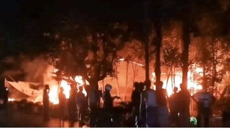 পটিয়ায় মধ্যে রাতে আগুন।