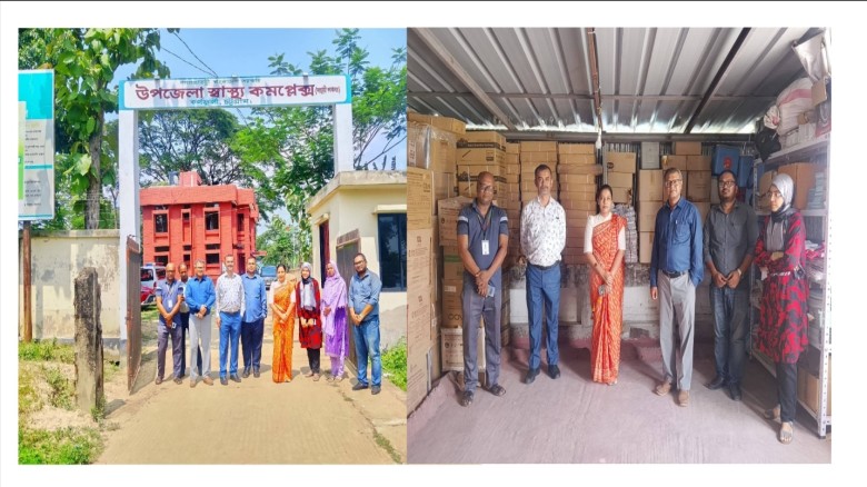 কর্ণফুলী উপজেলা স্বাস্থ্য কমপ্লেক্সে ইপিআই কার্যক্রম পরিদর্শ