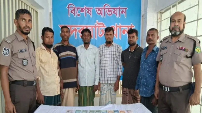 চট্টগ্রামে জুয়া খেলার সময় গ্রেফতার ৬ জন কারাগারে