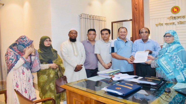 কালুরঘাট  সেতুর দৃশ্যমান কাজ শুরুর দাবিতে প্রধানমন্ত্রীর কাছ